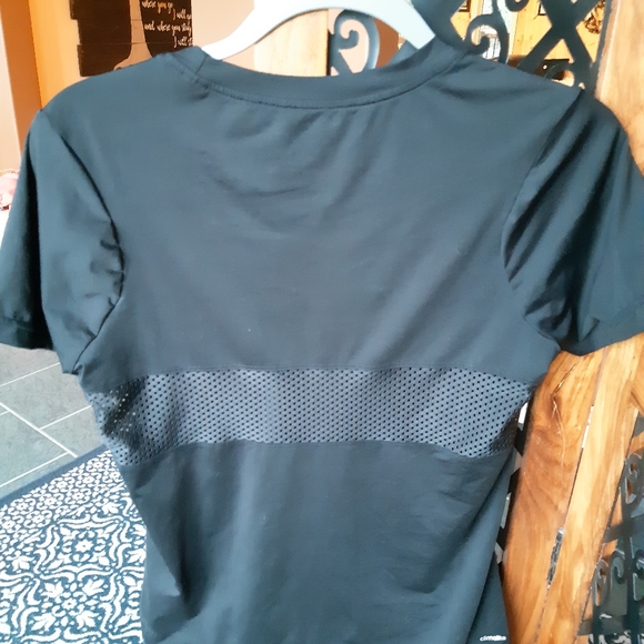 Sx M Adidas blk workout tshirt - Picture 2 of 3